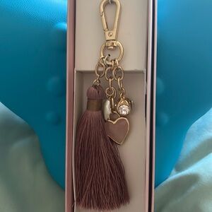 LUNA NORTE Tassel and Charms Keychain, Bag Charms
